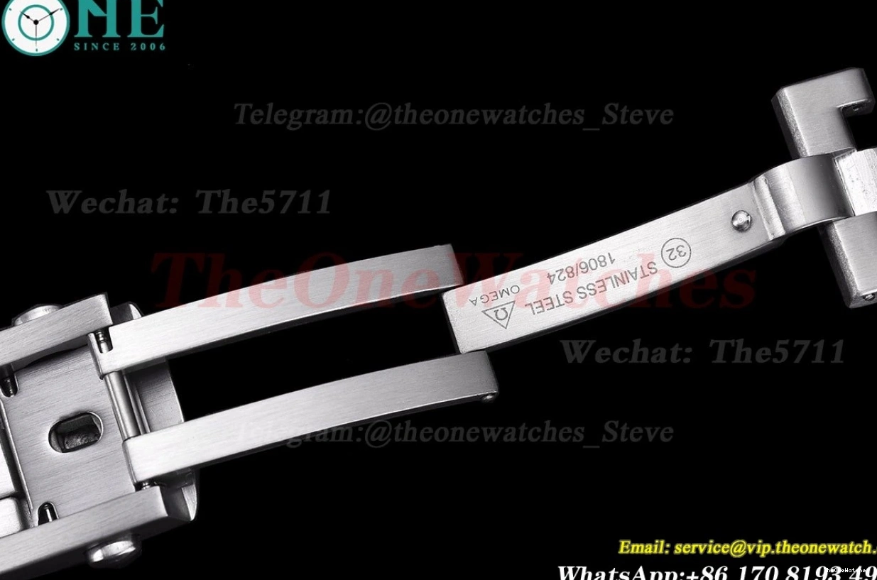 Seamaster GDF SS MY8215+Free 42mm 300m Nylon SS Grey Strap 0108